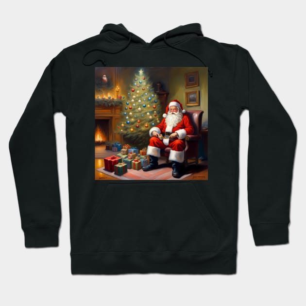 Christmas art (3) Hoodie by IOANNISSKEVAS